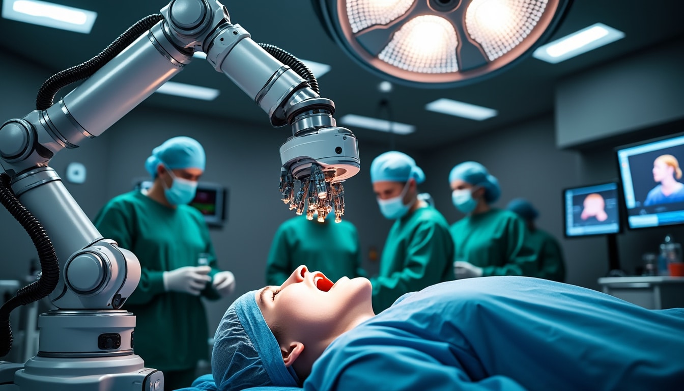 découvrez comment la chirurgie robotique transorale révolutionne le traitement des cancers orl en offrant une intervention précise et moins invasive pour améliorer les résultats des patients.