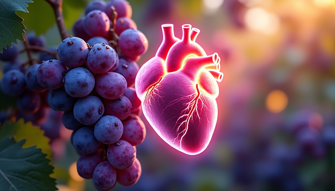 découvrez comment les antioxydants présents dans le raisin aident à protéger votre cœur et à améliorer votre santé cardiovasculaire.