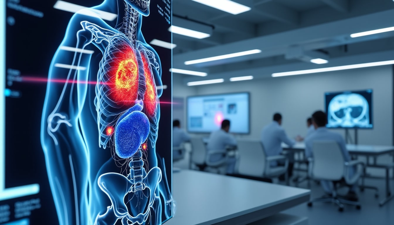 découvrez comment l'intelligence artificielle améliore la segmentation des tumeurs sur scanner pour un diagnostic plus précis et rapide.