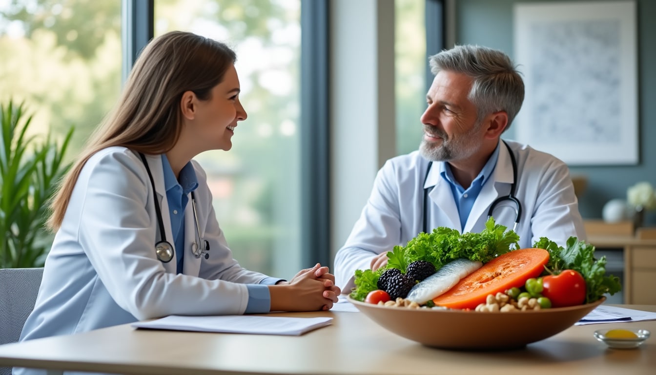 découvrez les principes de l’alimentation anti-inflammatoire et pourquoi en discuter avec votre médecin avant de modifier vos habitudes alimentaires.