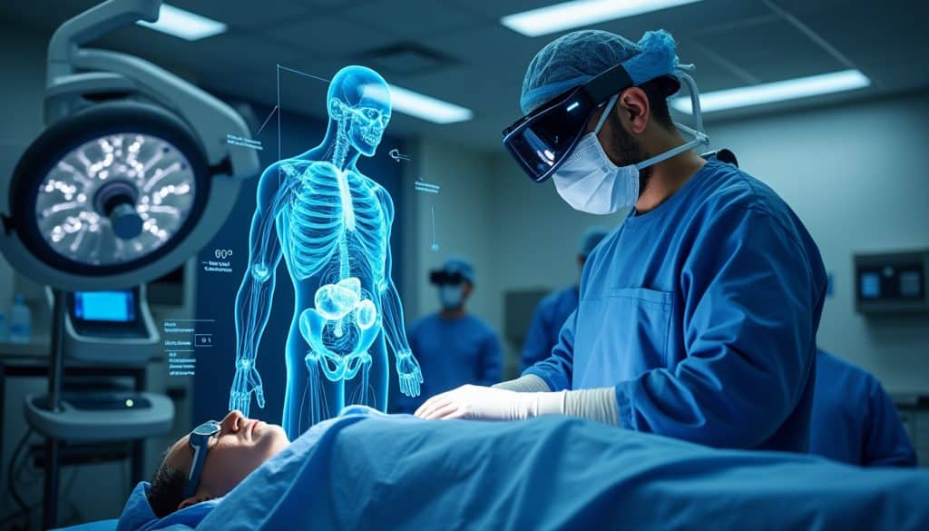 découvrez le principe de la réalité augmentée en chirurgie et ses principaux cas d’usage : visualisation 3d, guidage opératoire et aide à la précision des interventions.